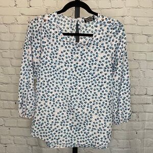 Papermoon for Stitch Fix Polka Dot Blouse